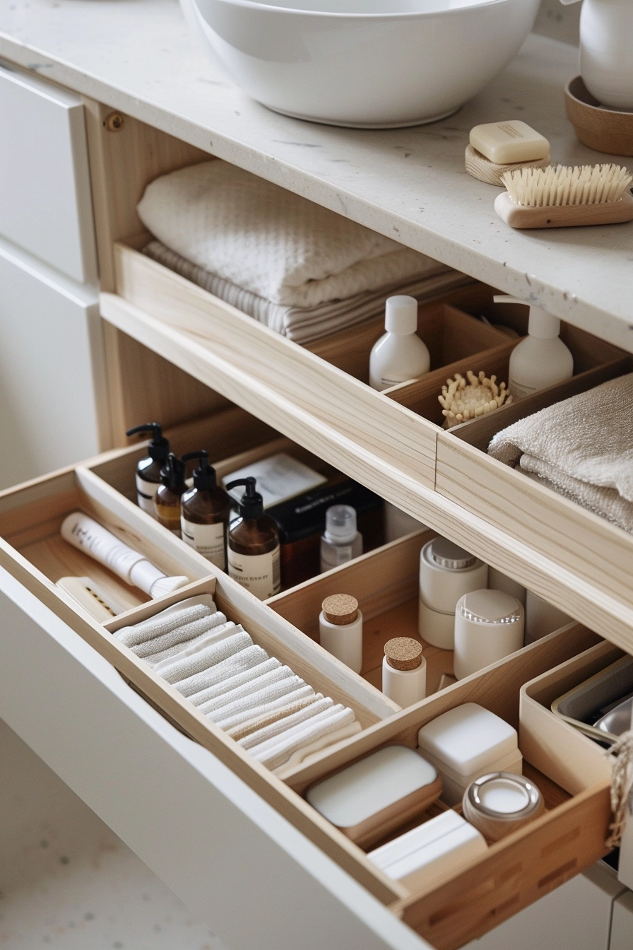 How To Organize A Deep Bathroom Drawer: Efficient Storage Tricks