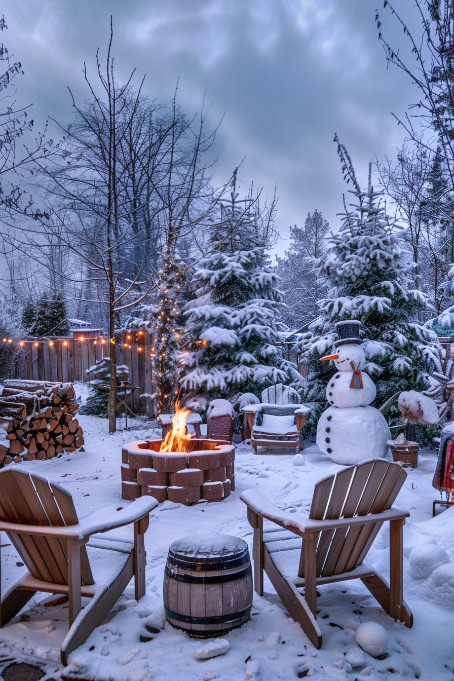 Creating a Backyard Winter Wonderland: Seasonal Decor Ideas