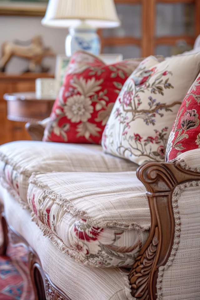 Discover Chic Comfort with My French Country Sofa