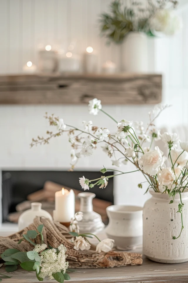 Mantels – Brighten Your Hearth with Summer These Ideas