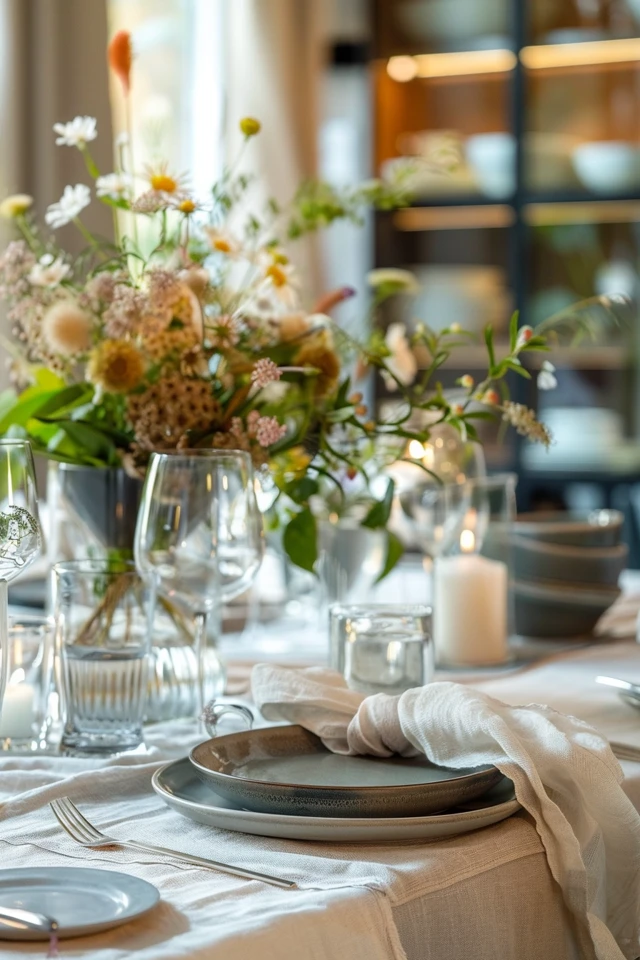 Elevate Your Dining Table Cloth Decoration Ideas