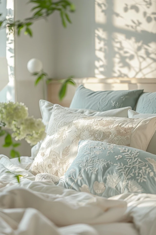 How To Make A Summer Bed: Light And Airy Bedding