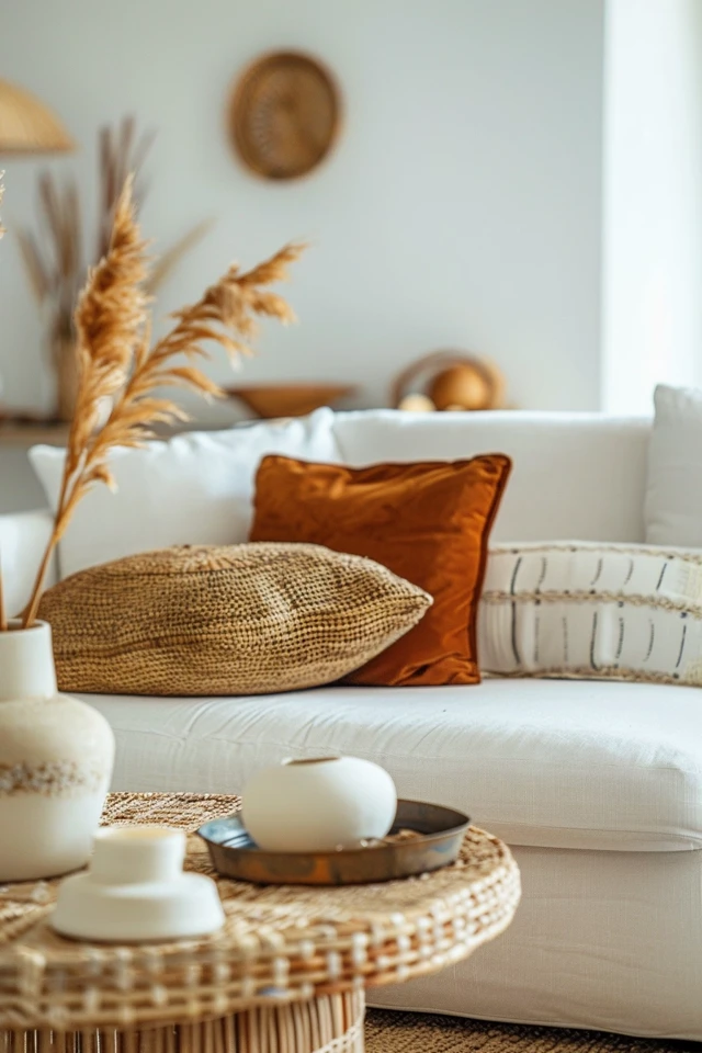 Bohemian Rattan Living Room Essentials & Tips