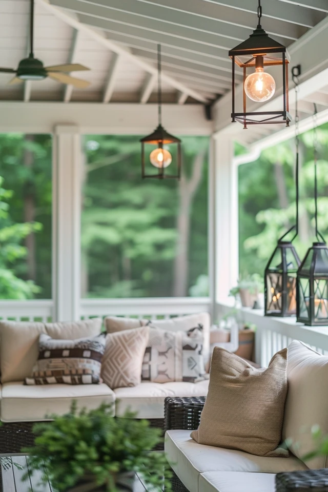 Screened Porch Ceiling Ideas for Cozy Outdoor Living