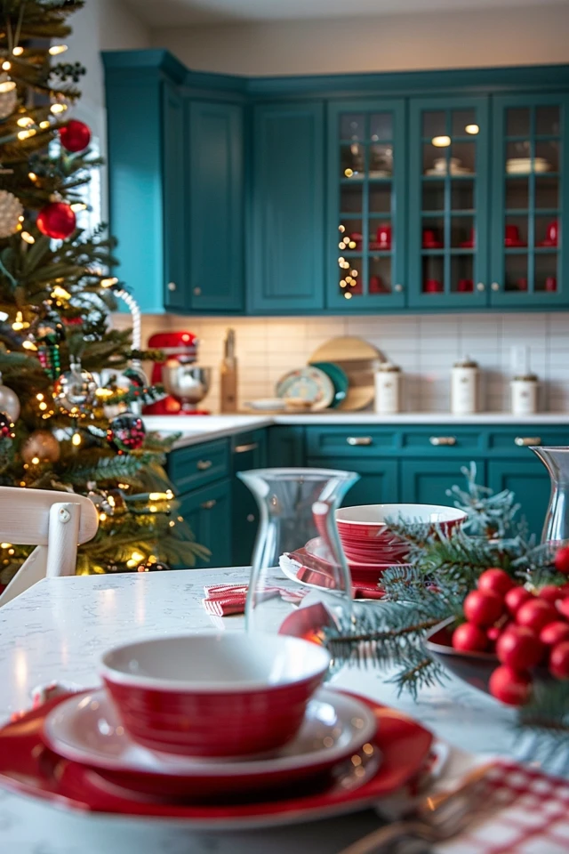 Festive Christmas Kitchen Decor Ideas & Tips