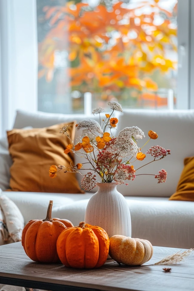Autumn Vibes: Chic Fall Living Room Decor Ideas