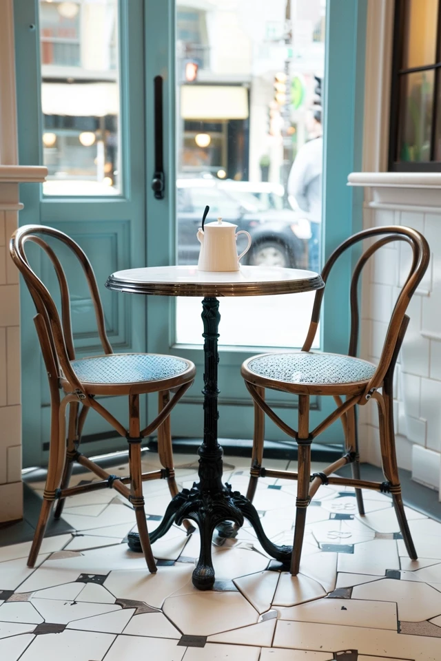 Charming French Bistro Table Styles for Your Nook