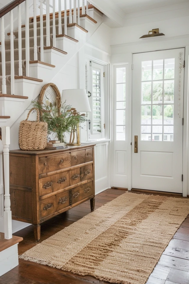 Charming Farmhouse Foyer Ideas to Welcome You Home
