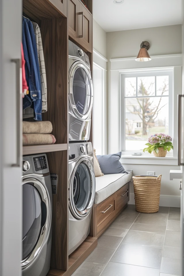 Mud Room Furniture – Maximizing Space & Laundry Room Ideas