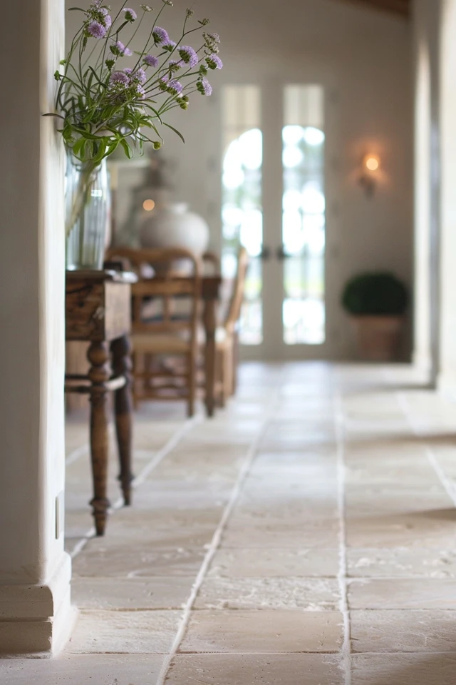 Elegant French Country Tile Floor Designs