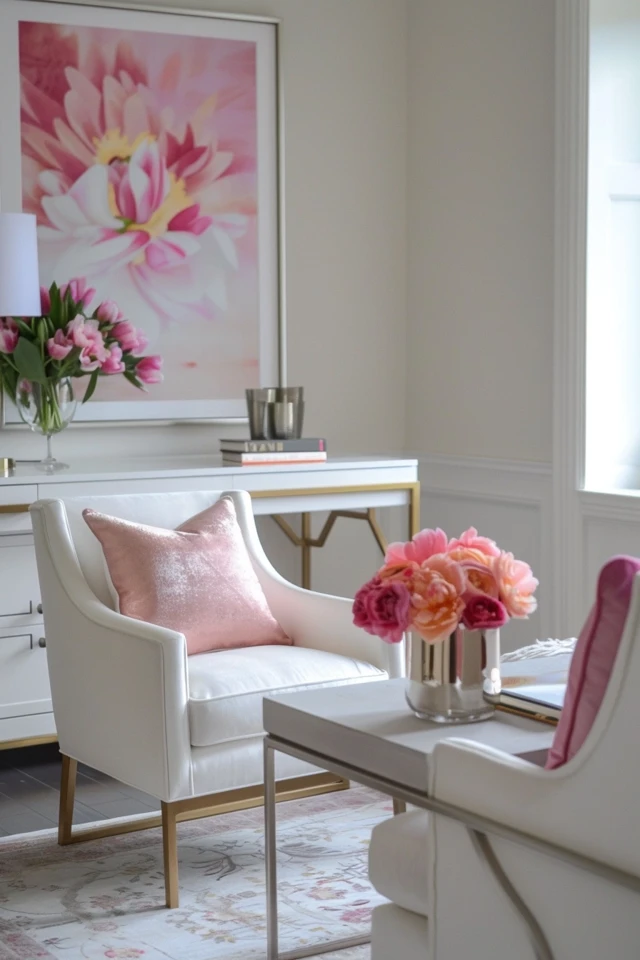 Chic Feminine Home Office Ideas for My Sanctuary