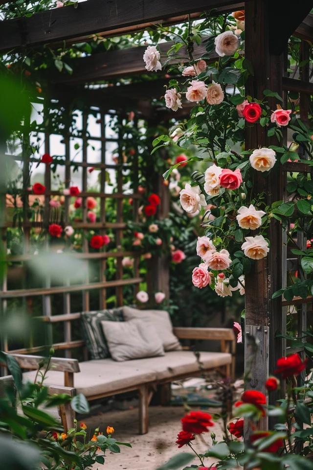 Rose Bush – Creative Trellis Ideas for Your Garden