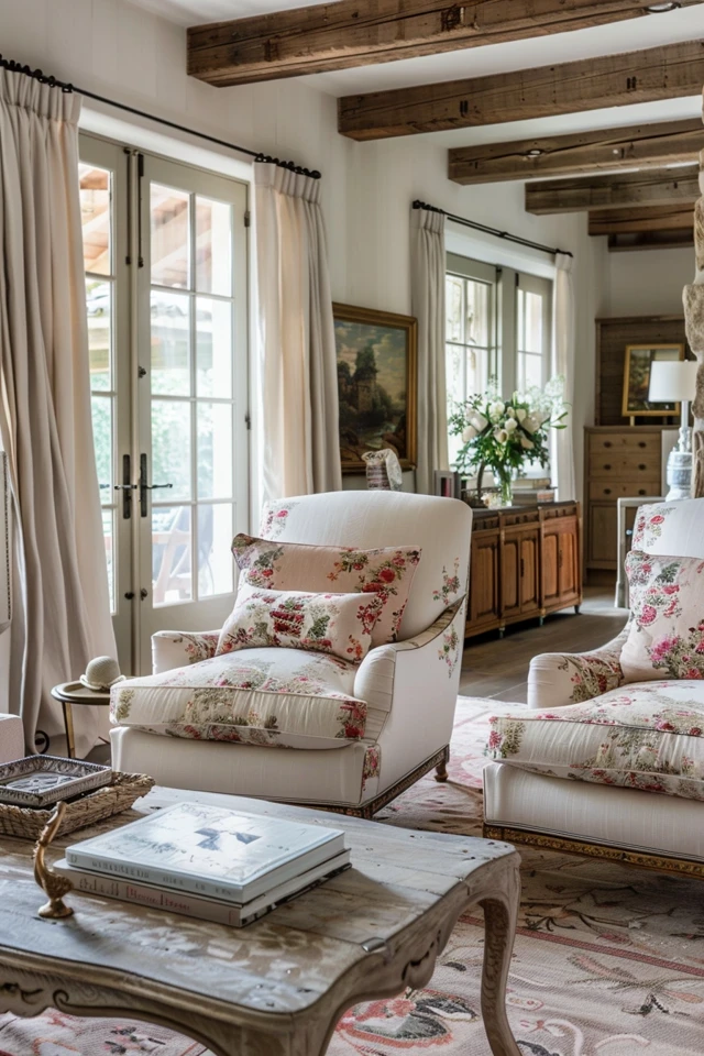 Country French Living Room: Chic Decor Tips