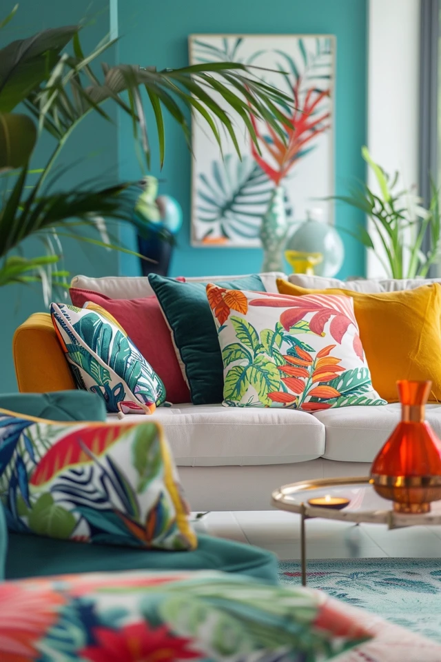 Creating My Dream Tropical Theme Living Room