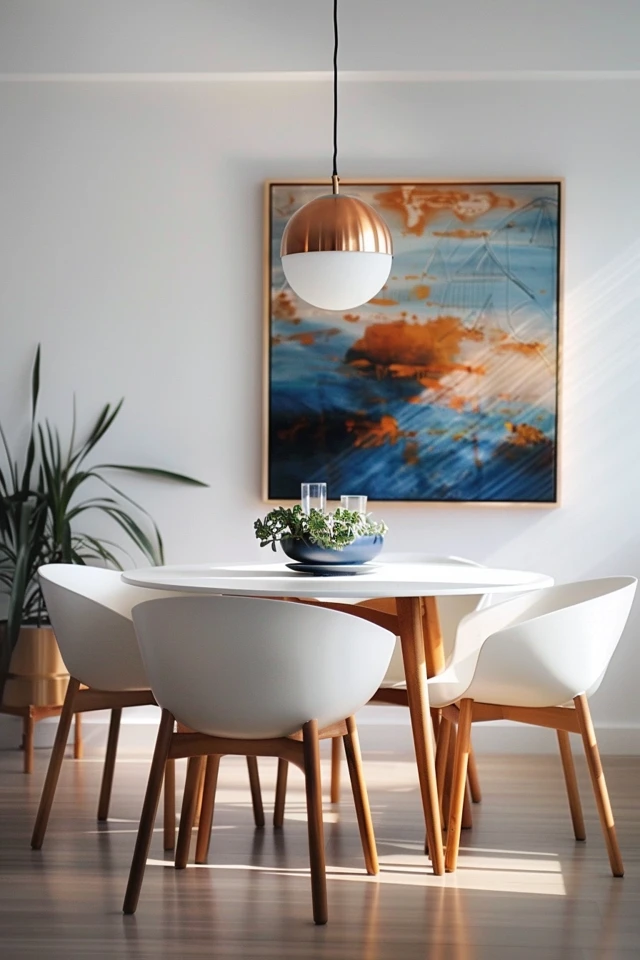 Sleek Minimalist Scandinavian Dining Room Ideas