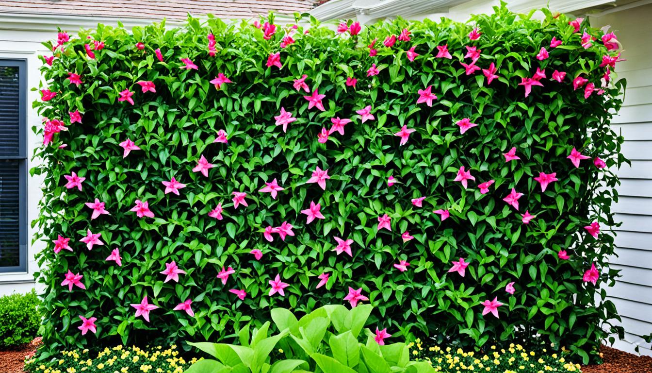 Brightening Spaces with Mandevilla Trellis Ideas