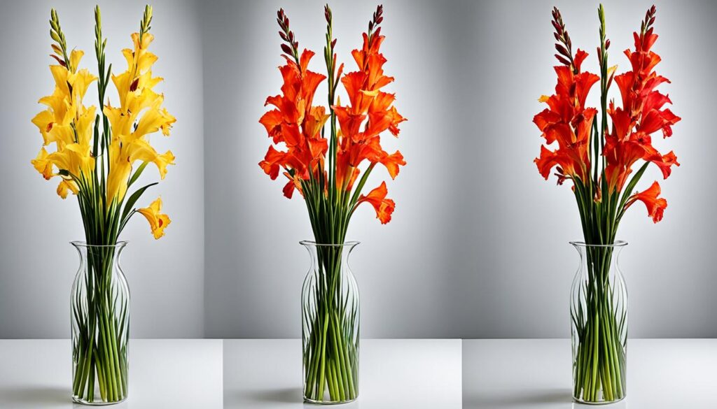 How To Arrange Gladiolus In A Vase Floral Design