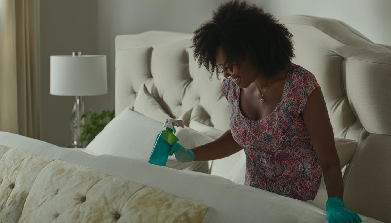 How To Clean A Fabric Bed Headboard Freshening Up