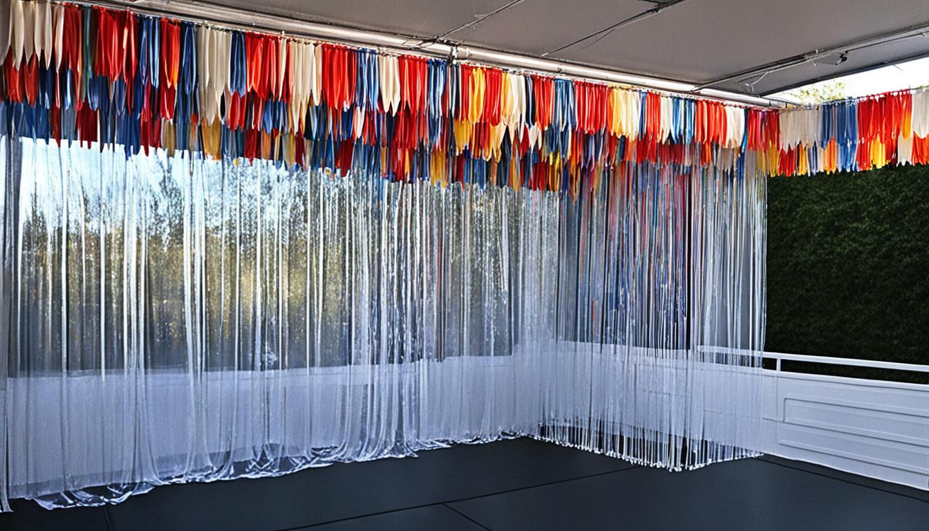 How To Cover Garage Walls For A Party Innovative Ideas