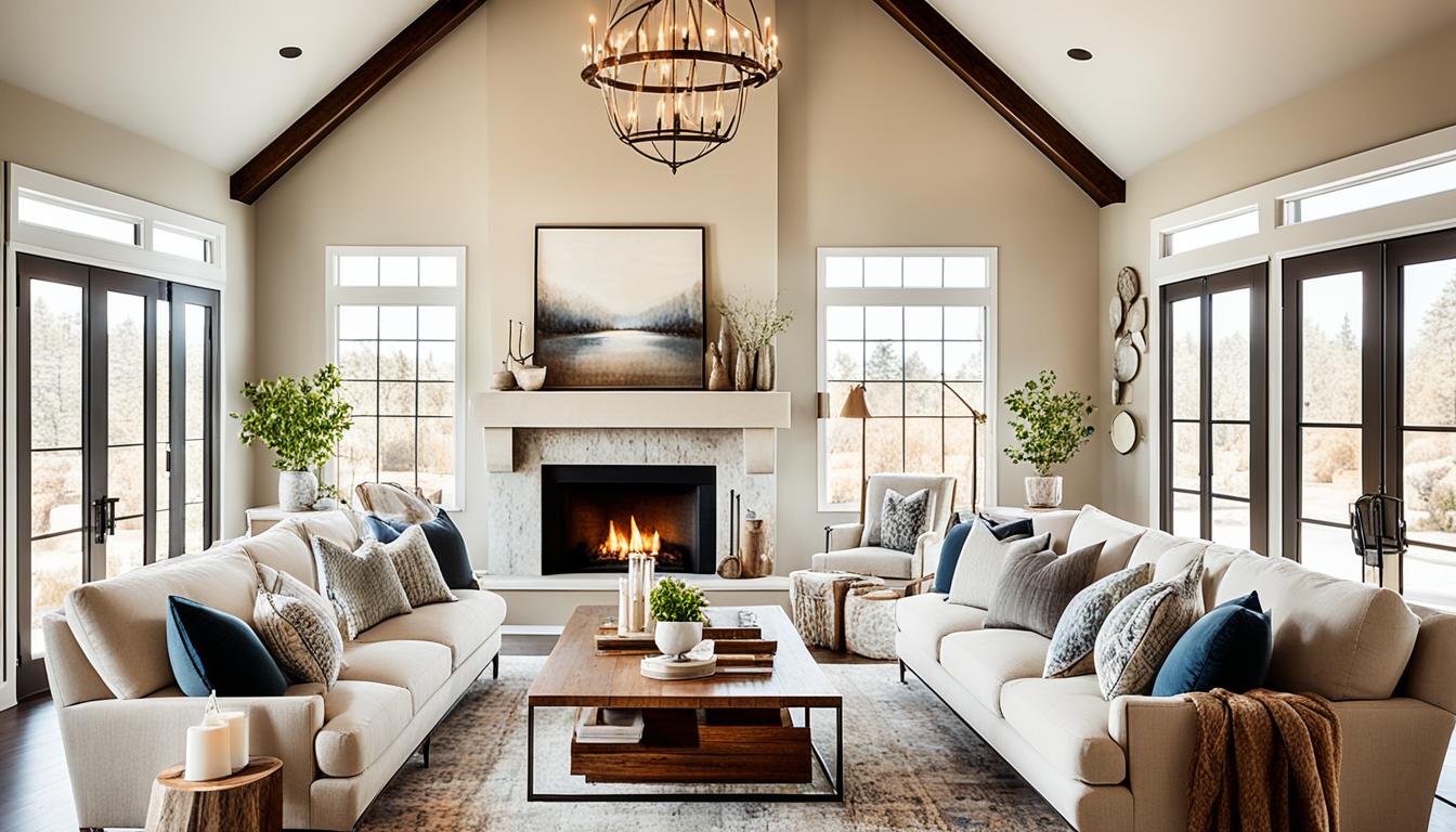 How To Decorate A Wall With A Vaulted Ceiling: Ideas