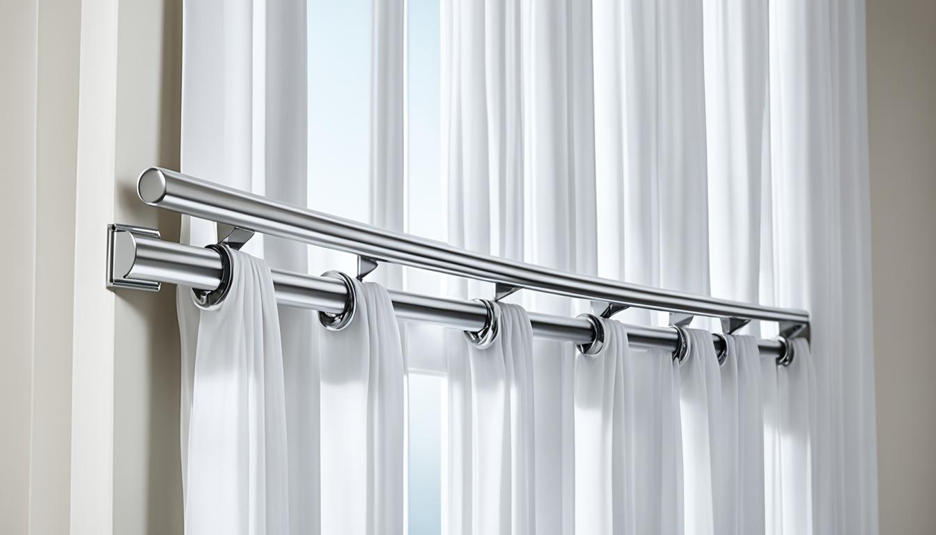 How To Hang Curtains On A Fiberglass Door Without Drilling No Damage