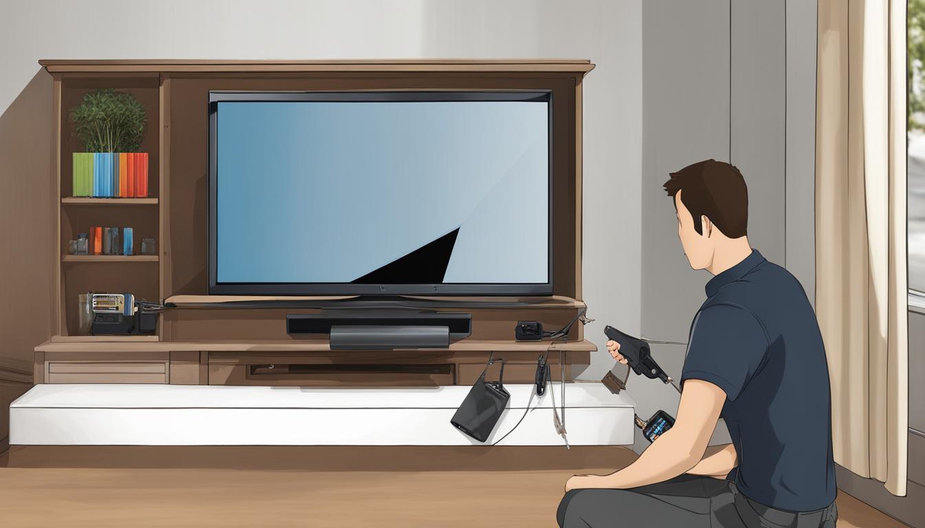 How To Take A TV Off The Wall Safe Removal