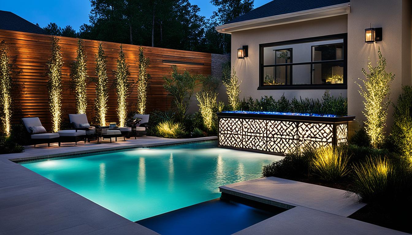Refreshing Poolside Charm: Above Ground Swimming Pool Landscaping Ideas