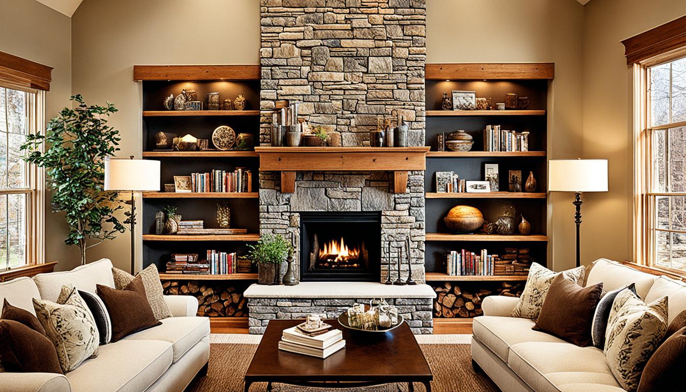 Warm Up Your Space: Accent Wall Ideas with Fireplace