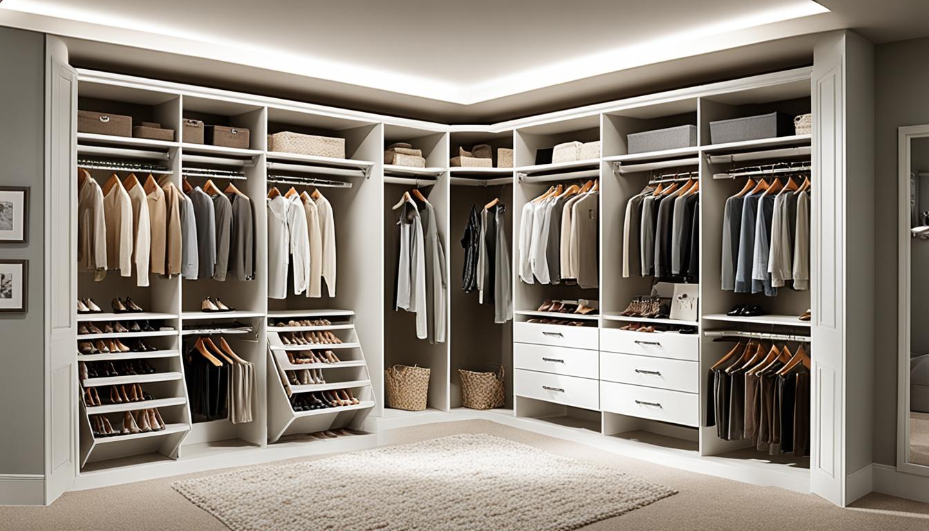 Maximize Space with Smart Angled Closet Ideas