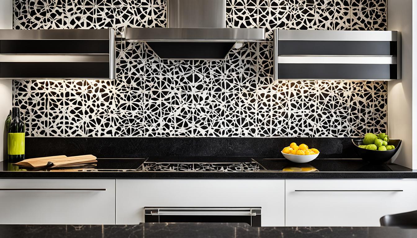 Backsplash Ideas for Black Granite Countertops