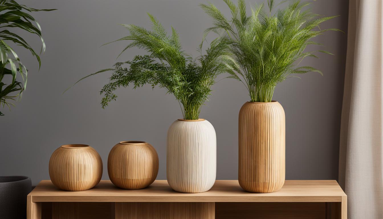 EcoChic Bamboo Vase Ideas for Your Home