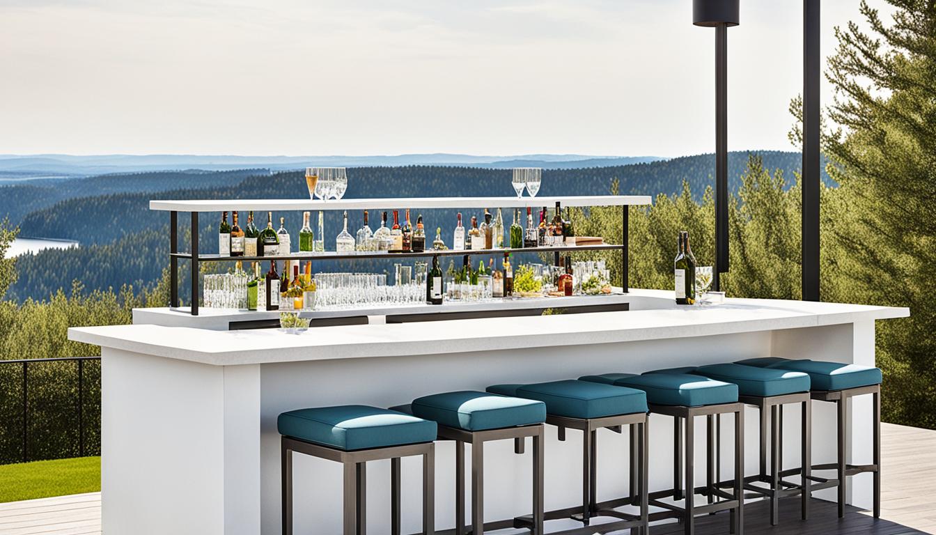 Elevate Your Space with Chic Bar Railing Ideas