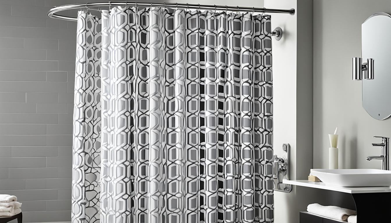Dual Shower Curtain Inspirations for Bathrooms