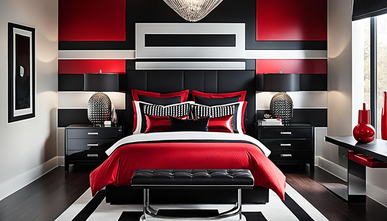 Bold Red & Black Bedroom Ideas to Inspire You