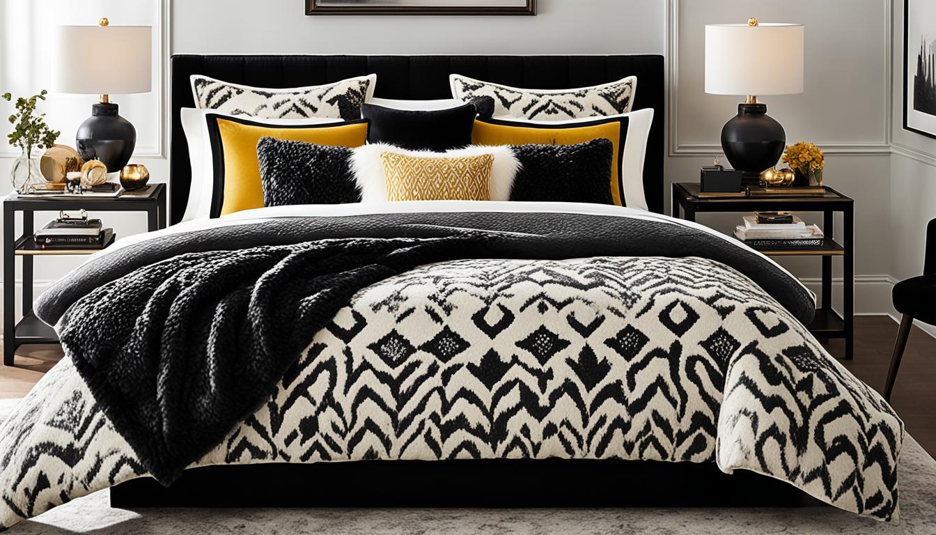 Chic Bedroom Ideas with Black Comforter Redesign Tips