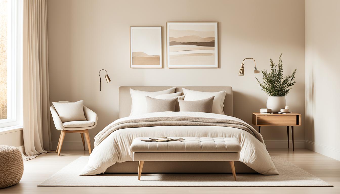 Cozy Beige Neutral Bedroom Design Tips