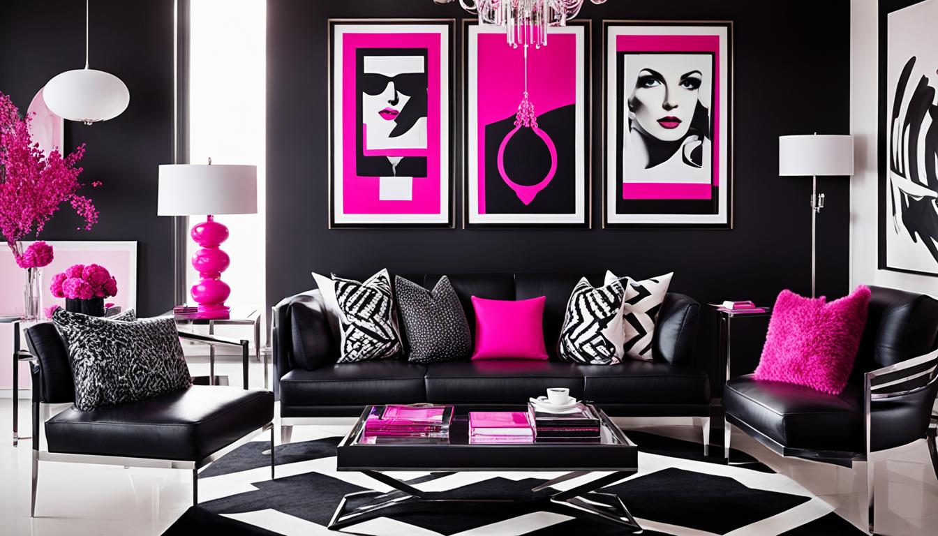 Black and Pink Room Ideas for Chic Decor Spaces