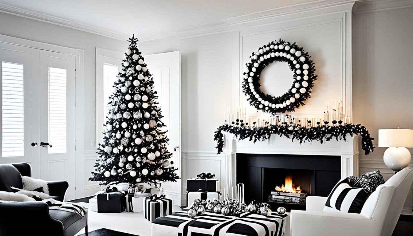 Chic Black and White Christmas Decor Ideas Unveiled
