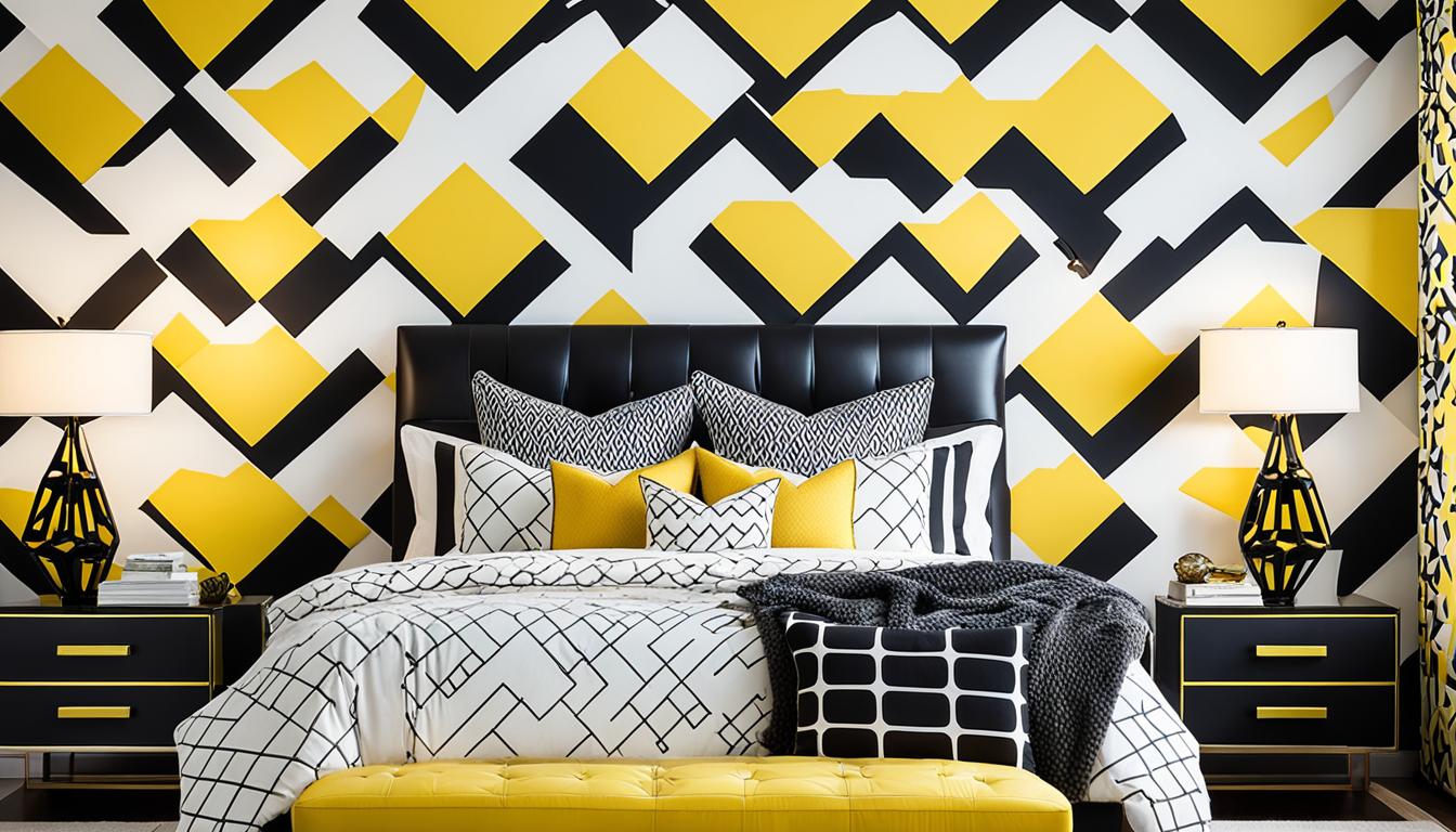 Bold Black and Yellow Bedroom Decor Ideas