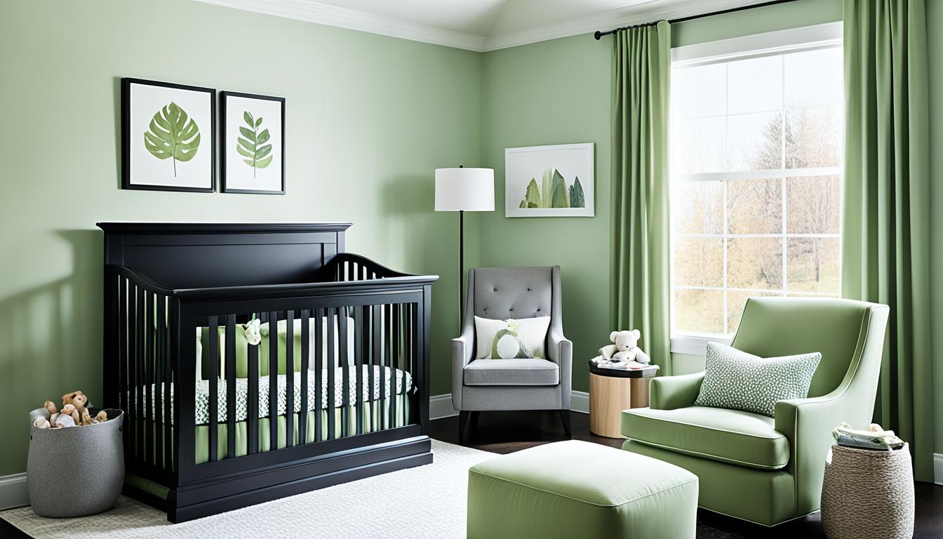 Chic Black Crib Nursery Ideas for Stylish Parents