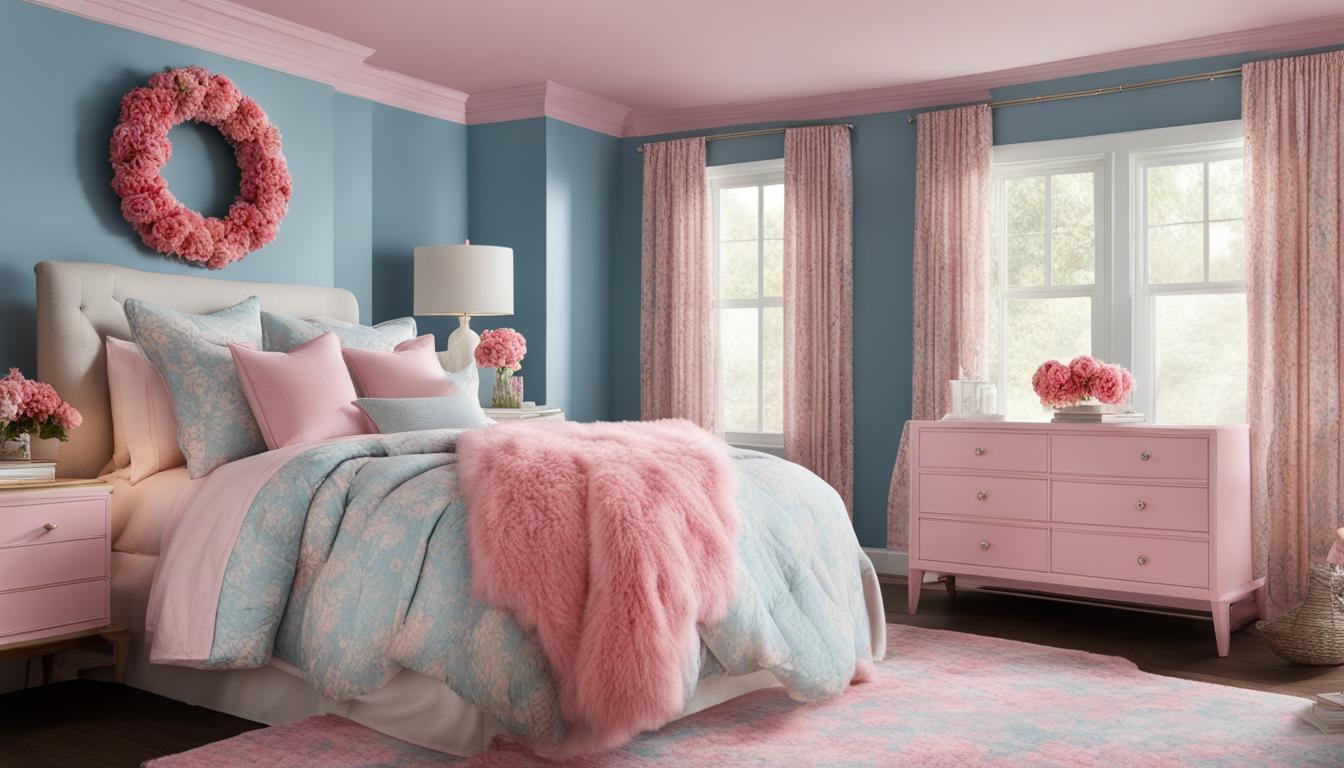 Blue and Pink Bedroom Ideas for a Charming Space