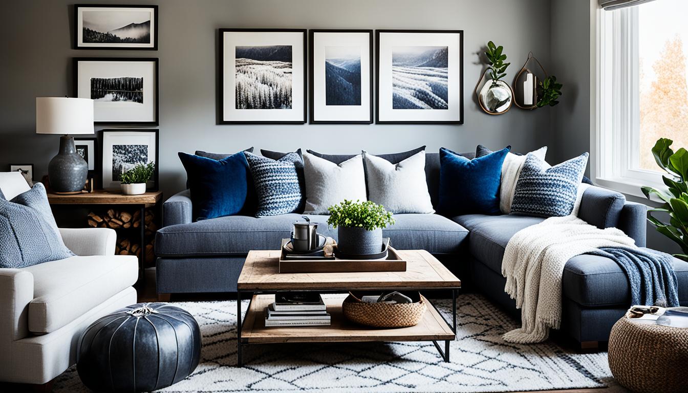 Blue Gray Living Room Ideas: Chic & Trendy Decor