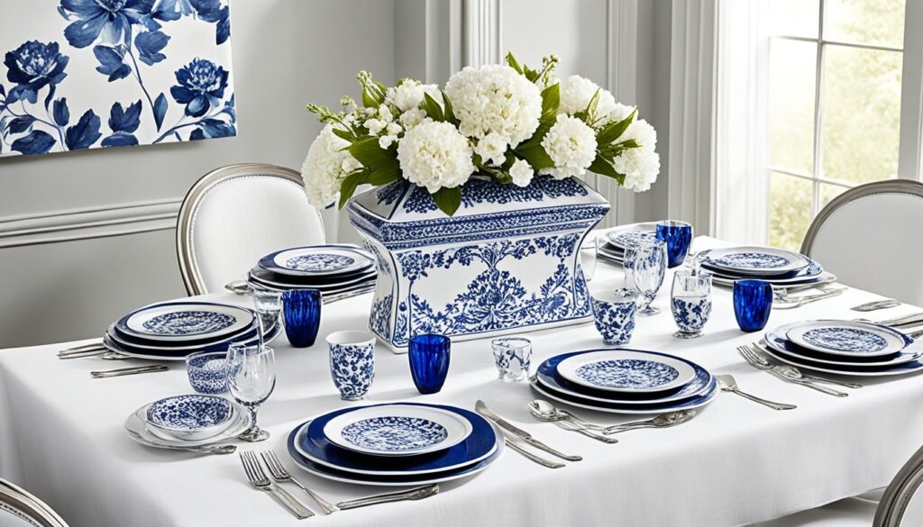 Elegant Blue Table Setting Ideas For Chic Dining