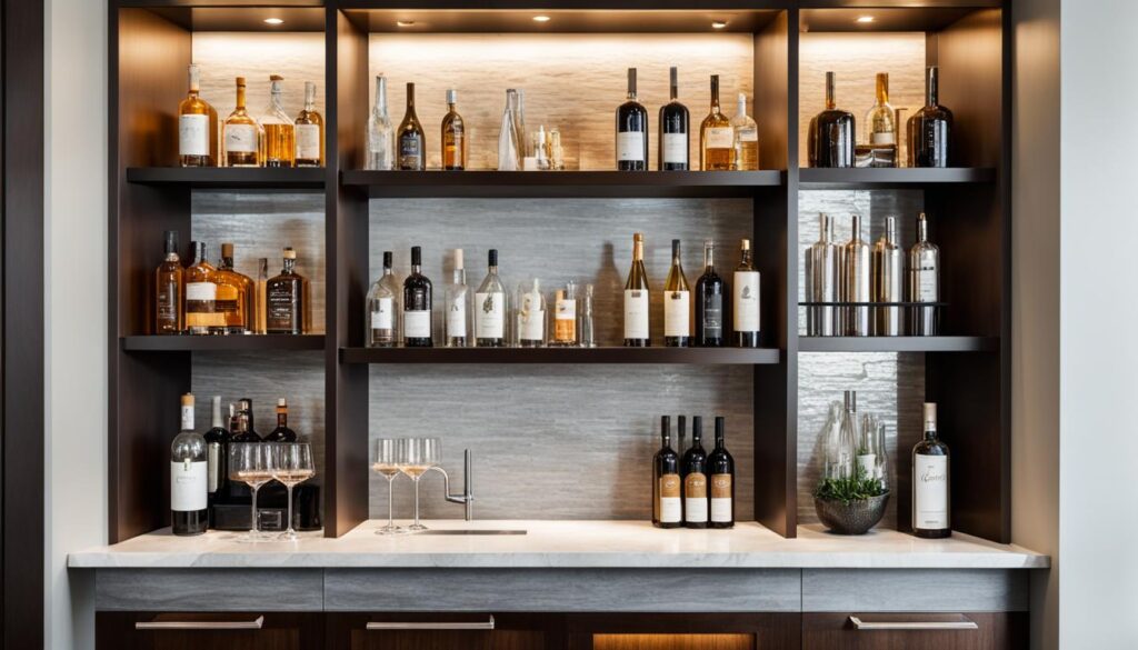 Chic Built-In Dry Bar Ideas for Stylish Homes
