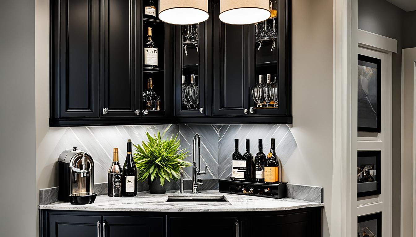 Chic Built-In Dry Bar Ideas for Stylish Homes