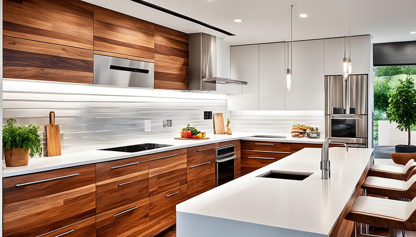 Chic Butcher Block Backsplash Ideas for Kitchens