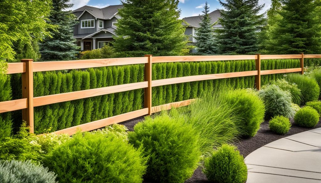 Creative Cedar Post Fence Ideas for Your Yard