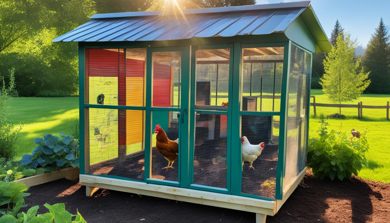 Bright Chicken Coop Paint Ideas for Your Flock