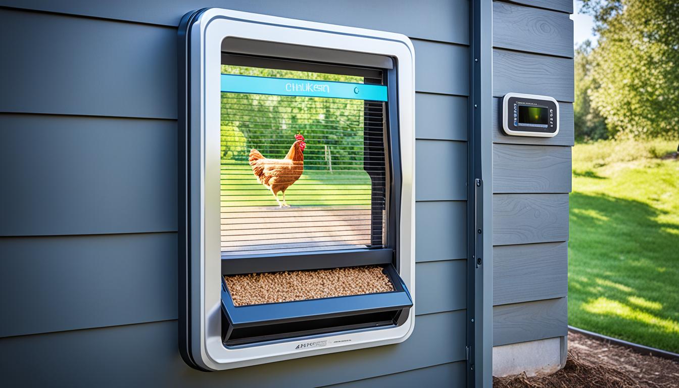 chicken run door ideas