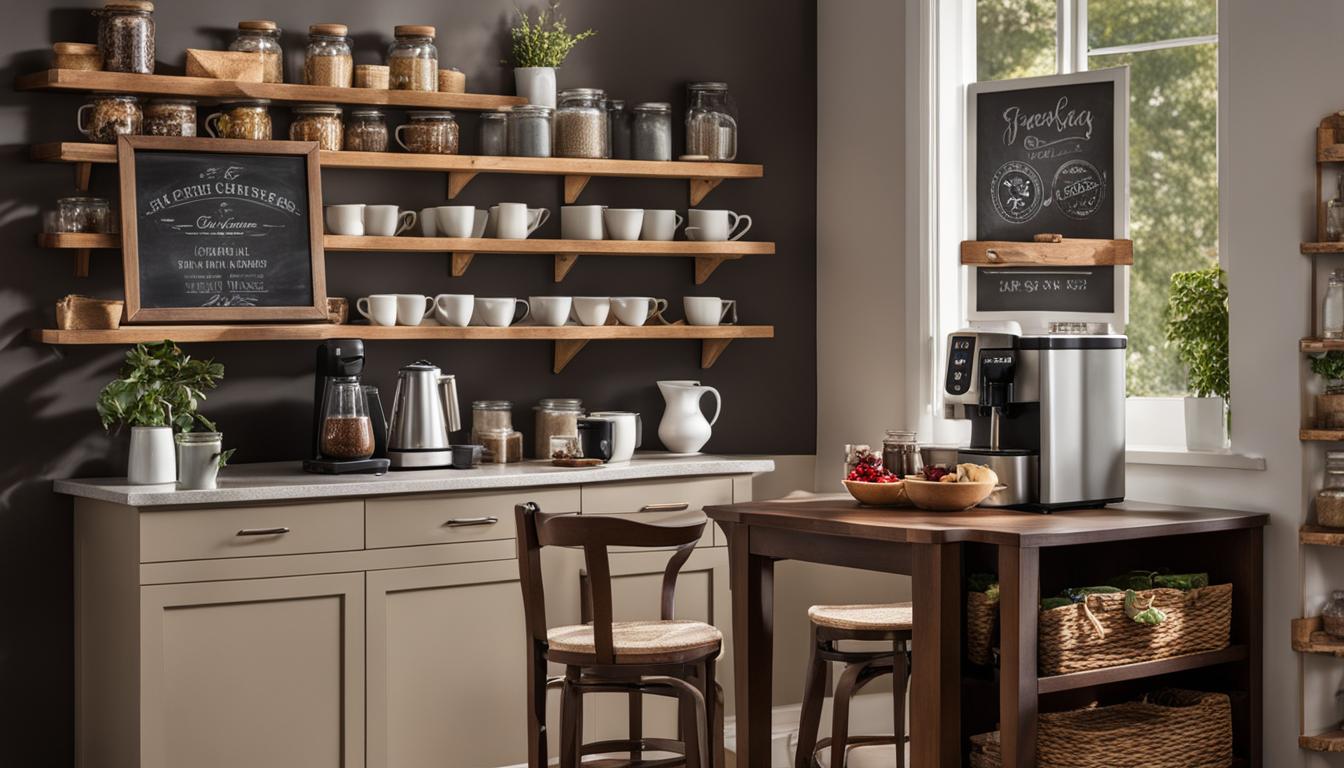 My Favorite Coffee Bar Ideas for Kitchen Counters
